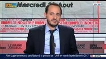 Caroline Michel et Benjamin Masse-Stamberger, dans Le Grand Journal - 20/08 6/7