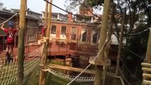 A Thrilling Ropes Course At Terrapin Adventures