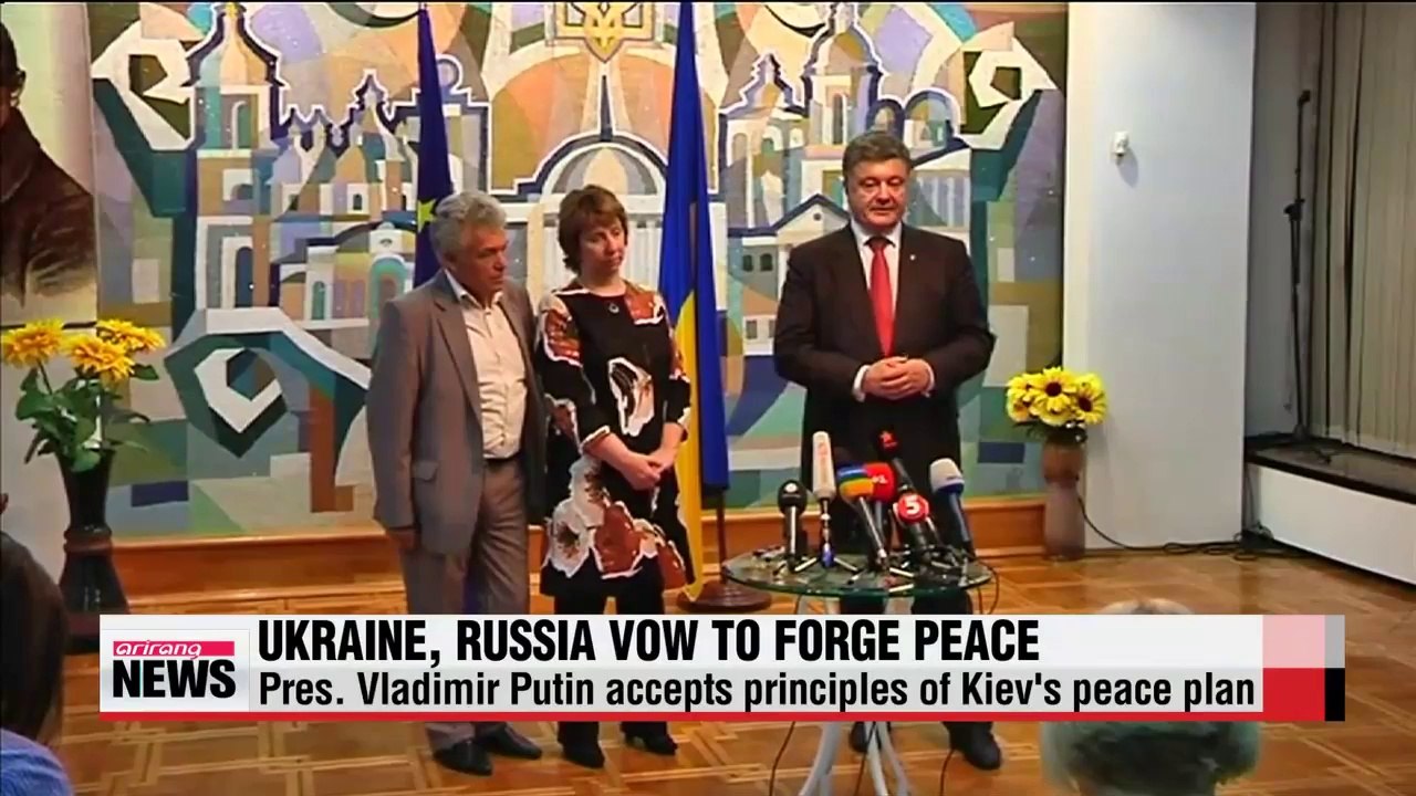 Ukrainian, Russian leaders vow to secure peace at summit