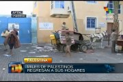 Miles de familias palestinas levantarán de entre ruinas sus hogares