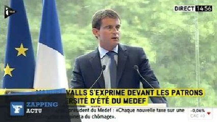 La déclaration d'amour de Valls aux entreprises