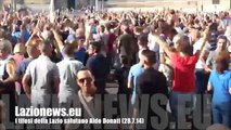 I tifosi della Lazio salutano Aldo Donati (28.7.14)