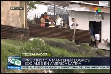 Pobreza en El Salvador disminuyó 4.2%, según PNUD