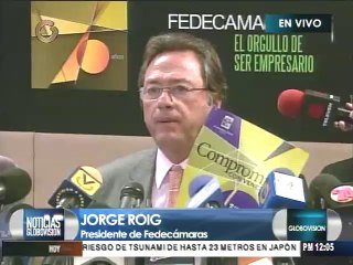 Fedecámaras estima caída de la economía en 4%