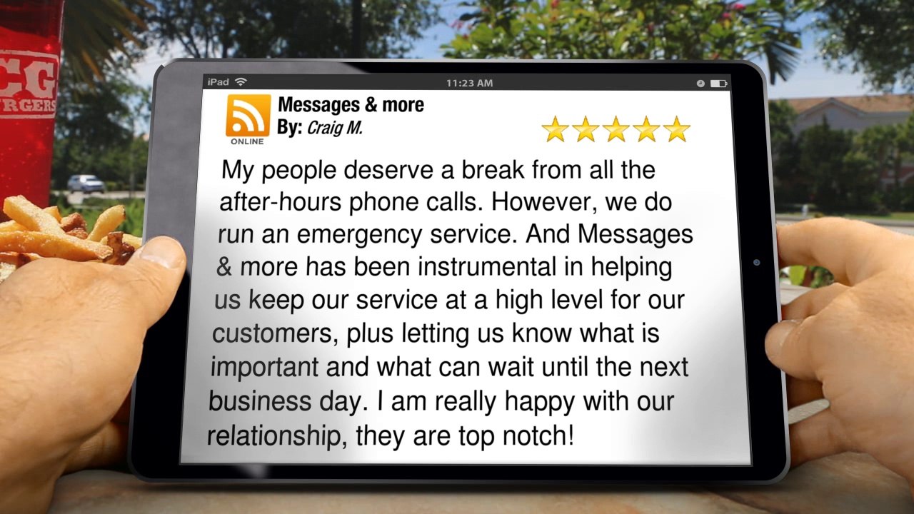 Messages & more Flagstaff         Excellent         5 Star Review by Craig M.