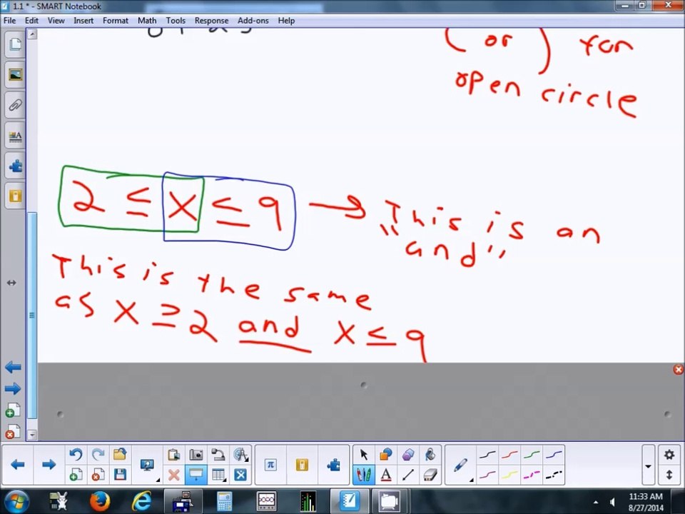 1.1 Functions & Graphs 8-27-14