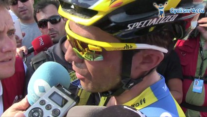 La Vuelta 2014 - Etape 5 - Alberto Contador : "Demain, je ferai de mon mieux"