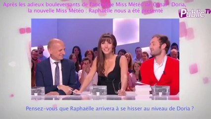 Exclu vidéo : Raphaëlle Dupire remplace la très aimée Miss Météo Doria au grand journal !