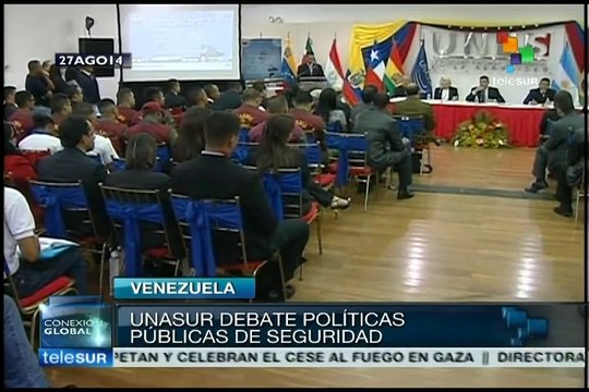 Inauguran encuentro regional de Unasur para Seguridad Ciudadana y DDHH