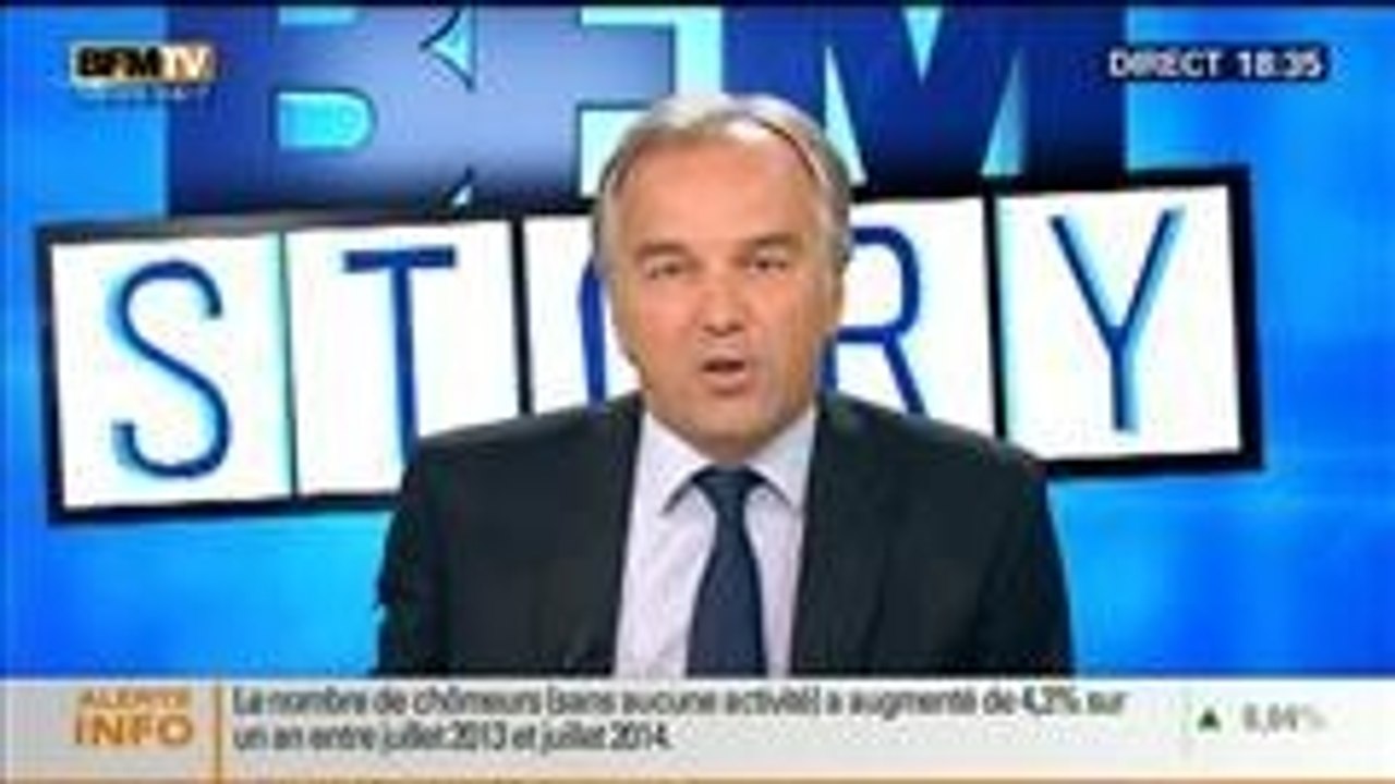 BFM Story: Chômage: " les chiffres vont forcer le président de la République à revenir aux réalités " - 27/08