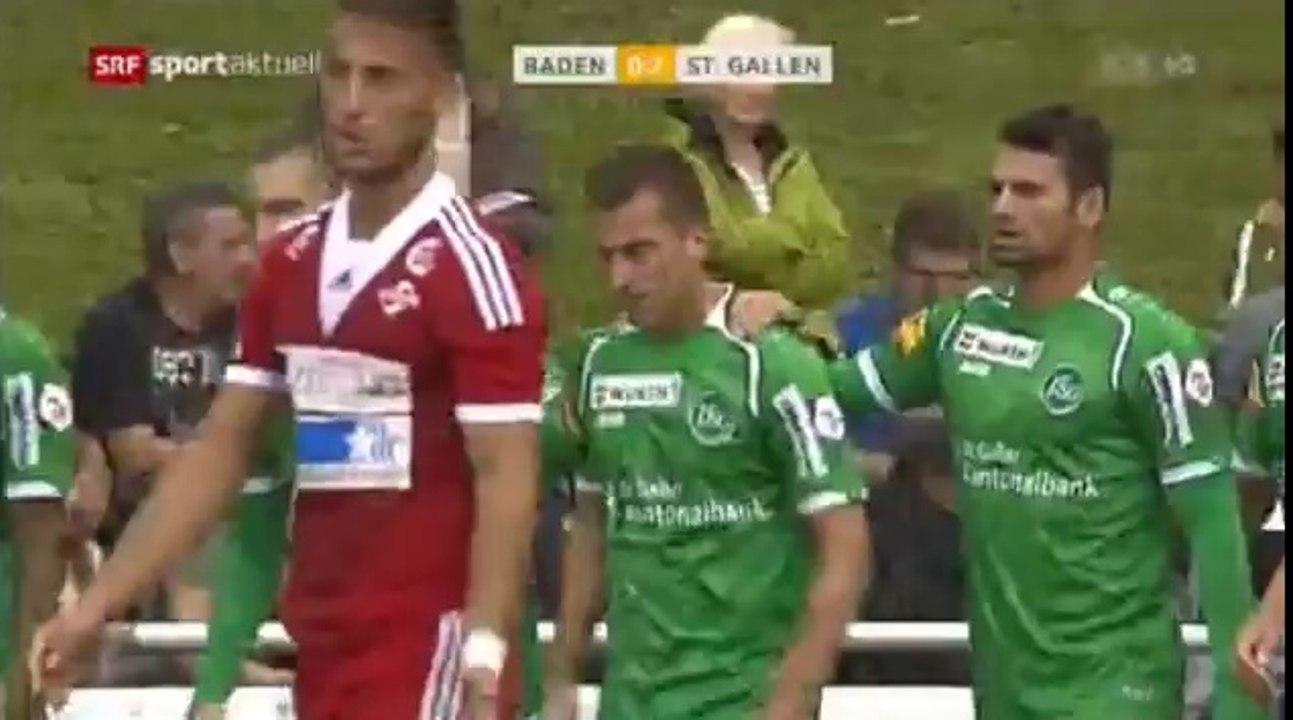 FC Baden 0  - 3 FC St. Gallen