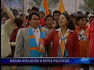 Niegan recurso de apelación a organizaciones políticas