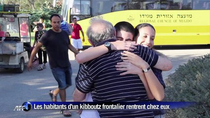 Israël: retour d'habitants d'un kibboutz près de Gaza