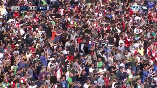 24-08-2014 Feyenoord - FC Utrecht; Volledige wedstrijd