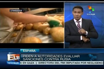 España, afectada por restricciones de Rusia a productos de la U.E.