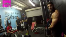 TeamTexas #9 - Tricep Gaining Workout, Instructional Coaching with Christian Guzman (CG Fitness).