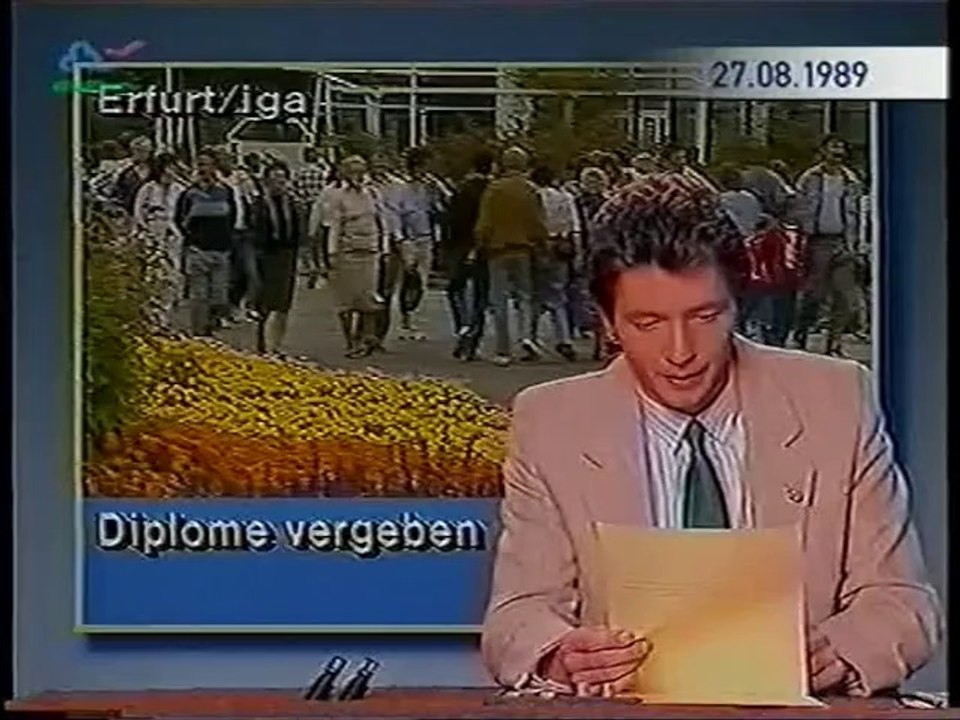 Aktuelle Kamera, 27. 8. 1989