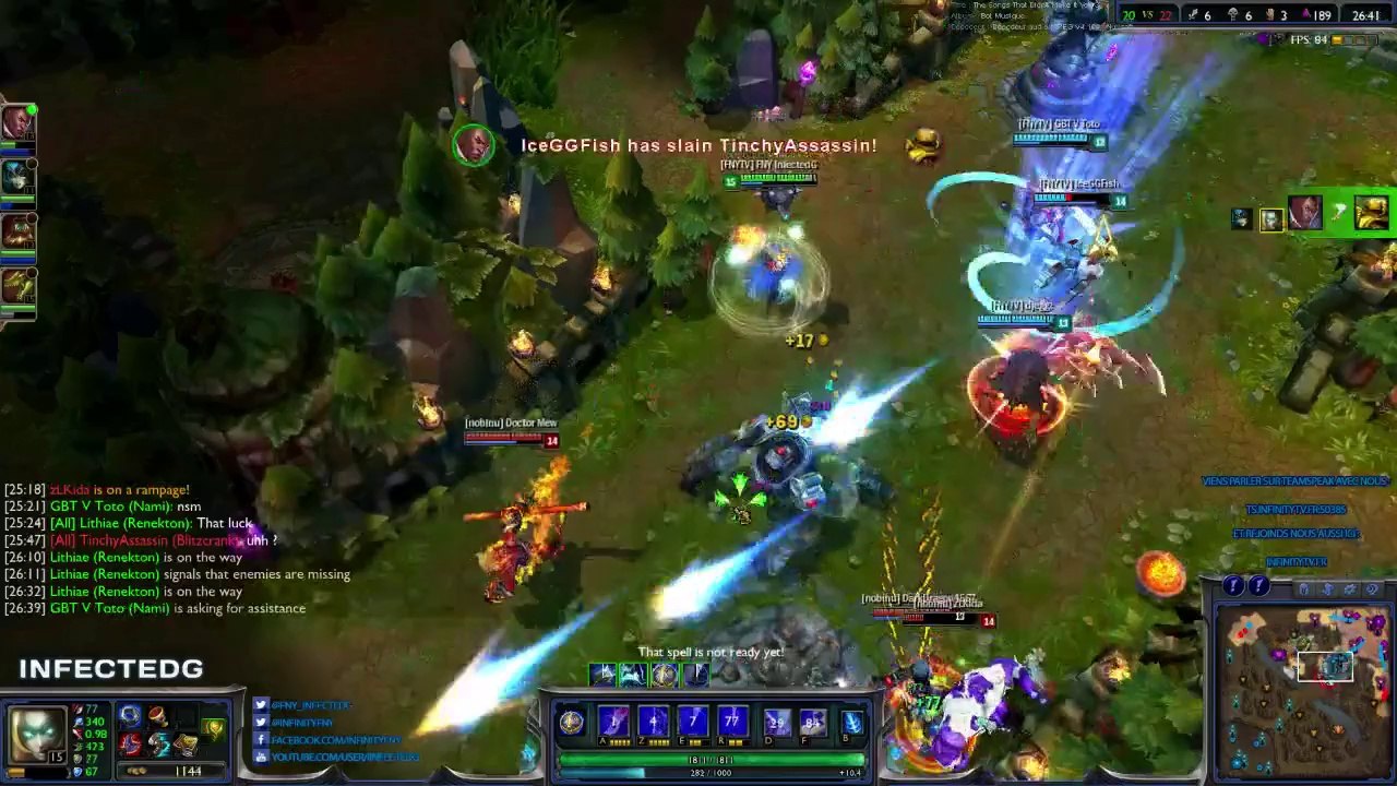 (REPLAY) Infinity TV | WebTV - Orianna Mid Ranked Team