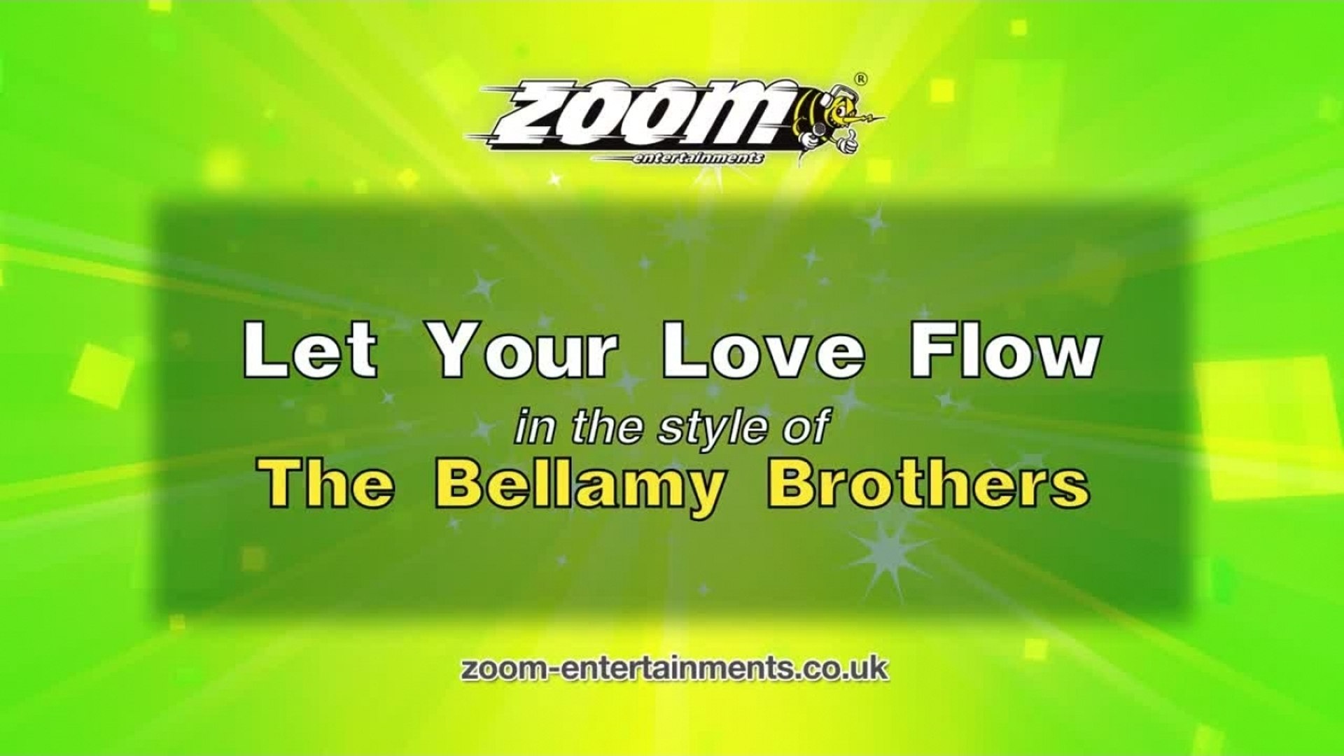 Zoom Karaoke Let Your Love Flow The Bellamy Brothers Video