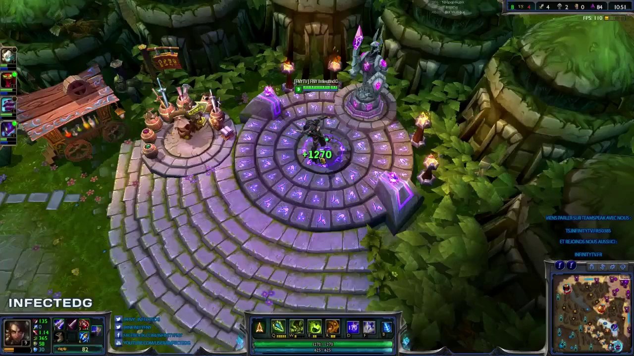 (REPLAY) Infinity TV | WebTV - Nidalee AD Mid Ranked Team