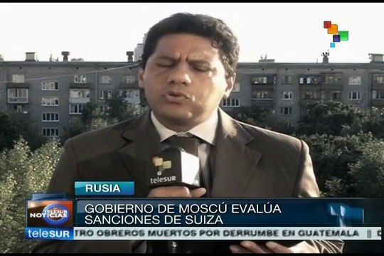 Suiza sigue línea occidental e impone sanciones a Rusia