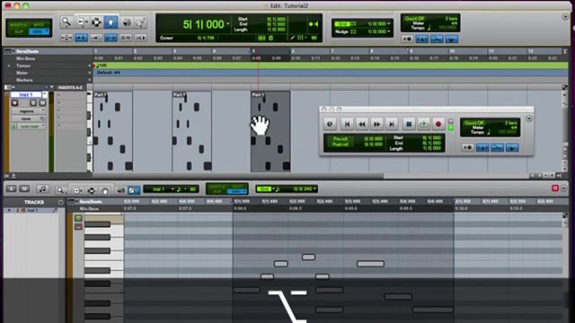 Pro Tools Basics - Looping - Loop Playback - Copying - Duplicating