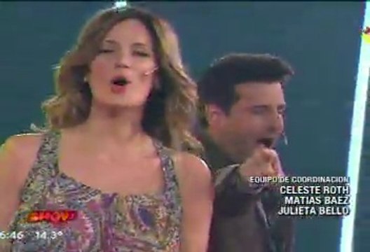 Paula en Este es el Show 1 (Oli reconoció a Pedro bailando) - 26 de Agosto