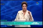 Brazilian presidential hopefuls debate proposals
