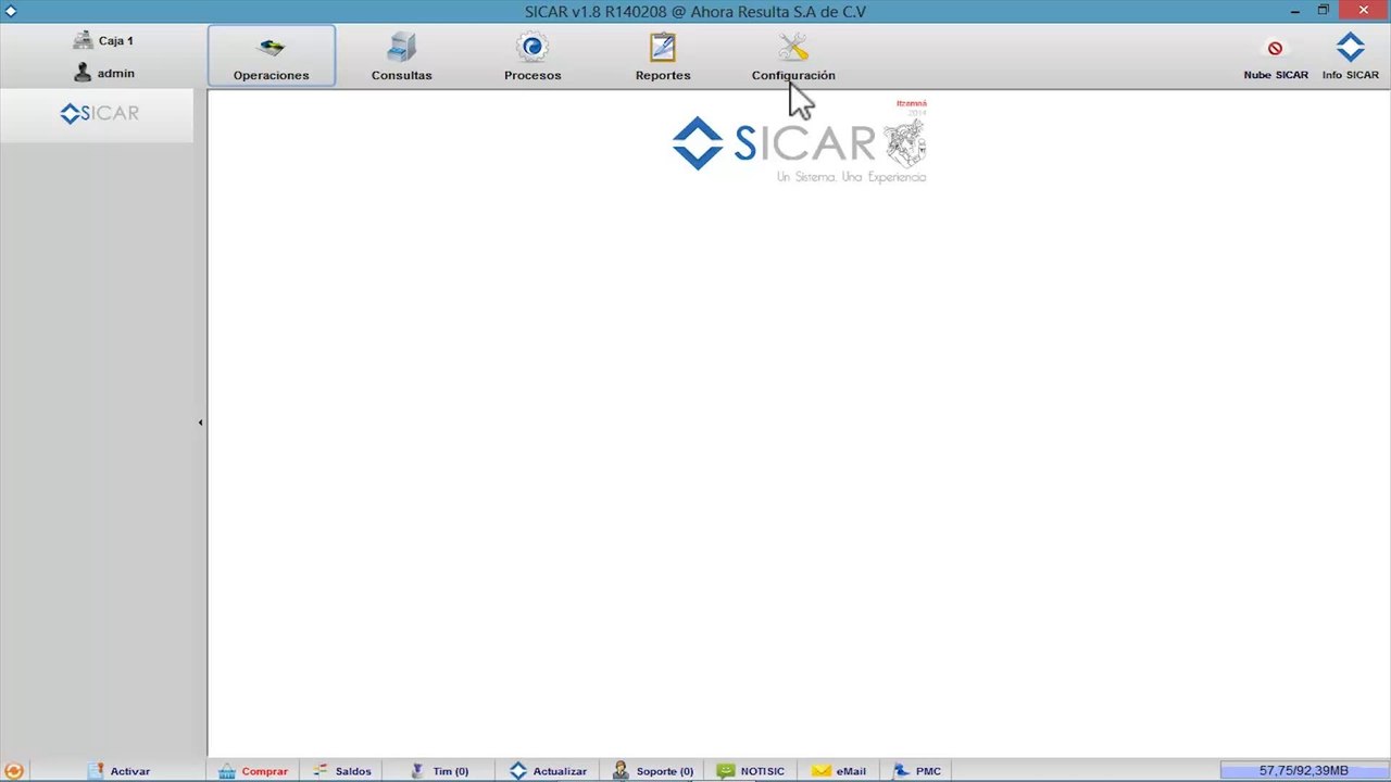 SICAR - Activación de la Licencia
