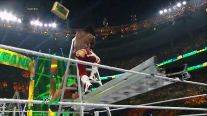 Championship Contract Ladder Match Highlights HD Money In The Bank 2014