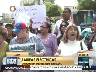 Recibos de electricidad en Zulia registran incremento de 400%