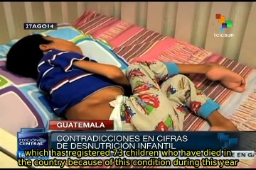 Guatemala: over 2 million children suffer from chronic malnutrition