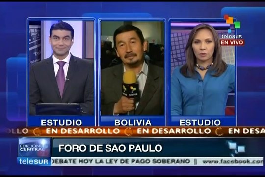 Foro de Sao Paulo apoya al gob. venezolano y la Revolución Bolivariana