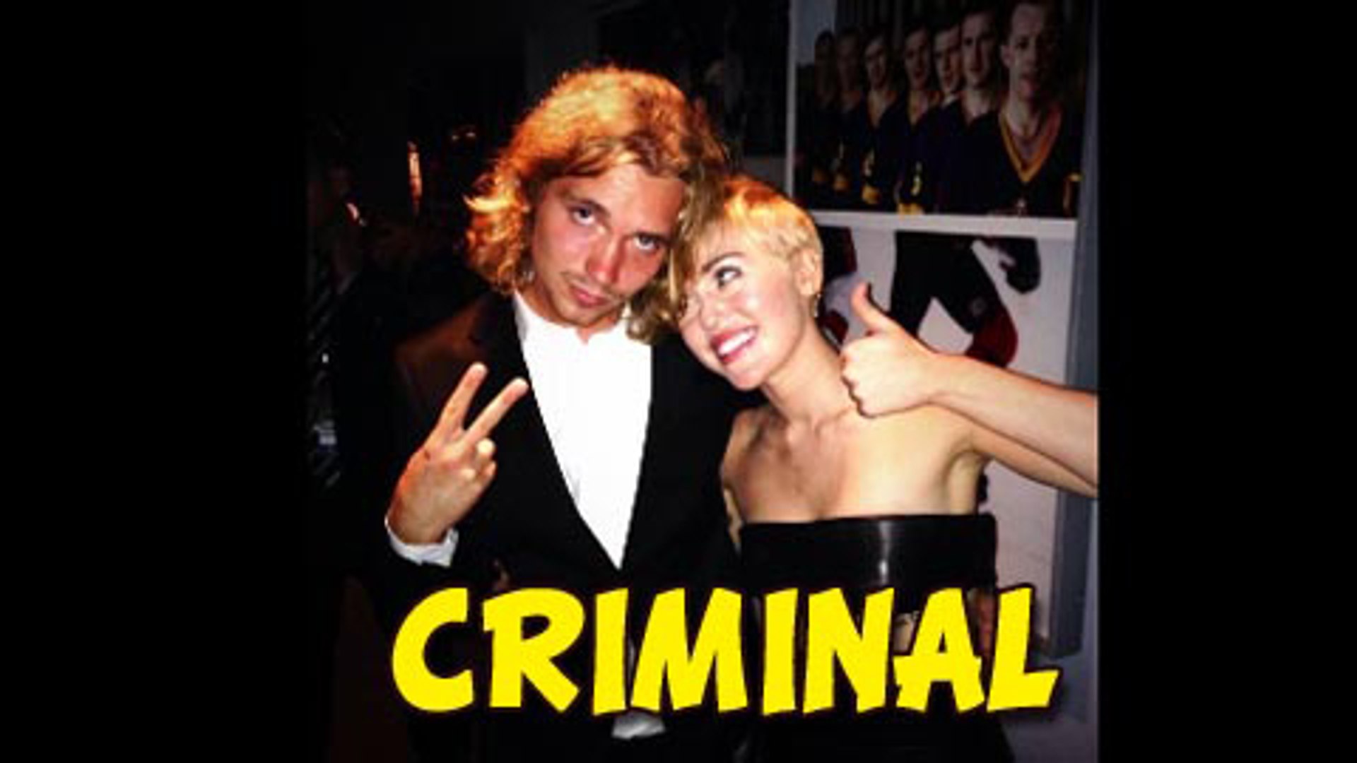 MILEY CYRUS VMA DATE HAS CRIMINAL RECORD!