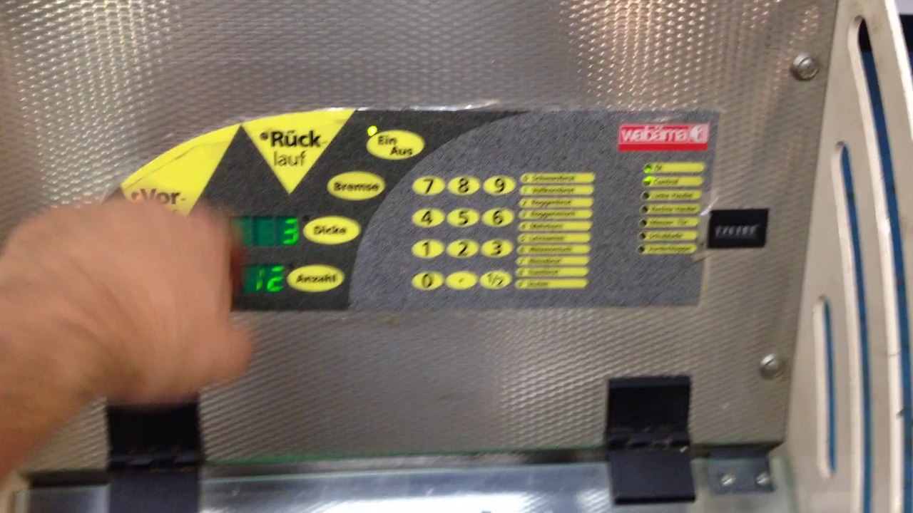 gebrauchte Bäckereimaschinen Brotschneider Economy Plus