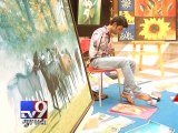 Disabled Muslim man's painting will draw you closer to Lord Ganesha, Mumbai - Tv9 Gujarati