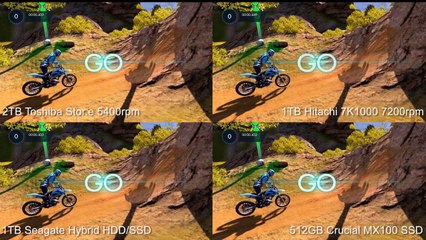 Xbox One - Hard Drive Upgrade Guide Texture Streaming Comparison