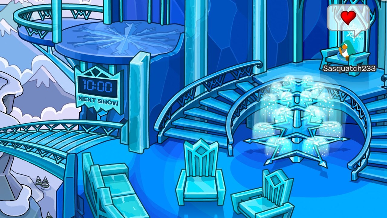 Club Penguin: Early Access to Queen Elsa's Ice...