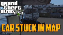 GTA 5 - Car Stuck In Map Glitch   Falling Under GTA 5 Map (GTA 5 Online Gameplay)