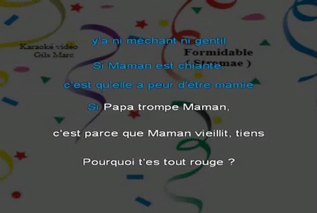 Forminable / Karaoké /