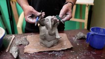 How To Make Eco Friendly Ganesh Idol At Home - Ganesh Chaturthi Special - Simple & Easy