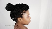 3 Hairstyles For Senegalese / Rope Twists On Virgin Natural 4c Hair Tutorial Part 7 of 8