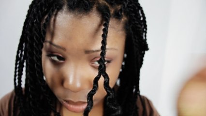 How To Take Down Senegalese Rope Twists On Black Hair Safely Tutorial Part 8 of 8