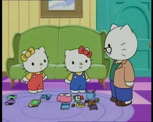 Hello kitty les petites marchandes dessins animés