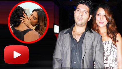 Yuvraj Singh CAUGHT Kissing Ex Girlfriend Kim Sharma In Public