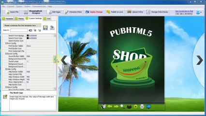 Easy steps for creating PDF digital page flip book with rich media