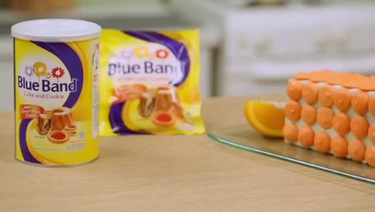 Candy Pop Orange - Cara membuat kue Lebaran Candy Pop Orange - Blue Band 2013
