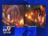 Sabarmati River dressed up with garbage dump during 'Maha Aarti', Pt 1 - Tv9 Gujarati