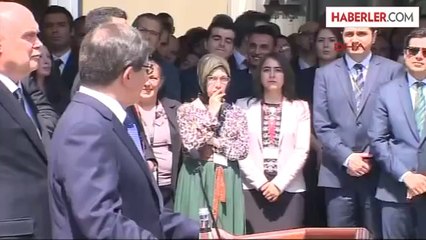 Davutoğlu, Dışişleri Personeline Veda Konuşması Yaptı