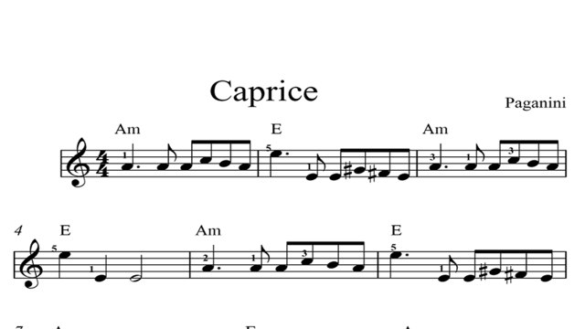 Caprice: DIGITAL SHEET MUSIC Piano Organ & Keyboard Book 2